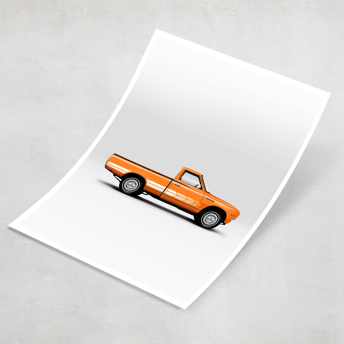 Datsun 620 Pickup Print