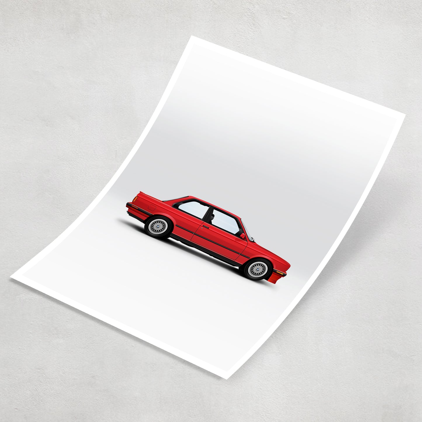 BMW E30 Print