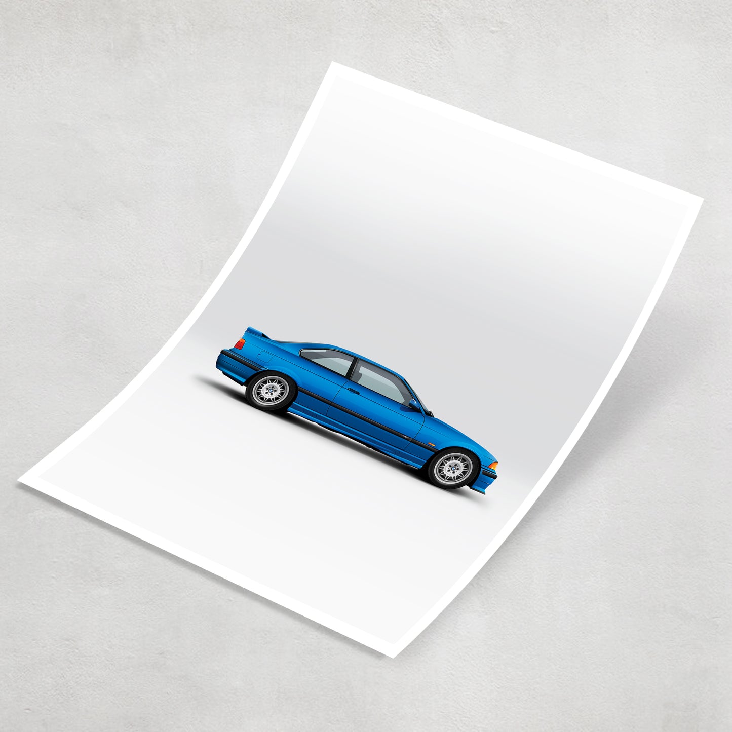 BMW E36 M3 Print