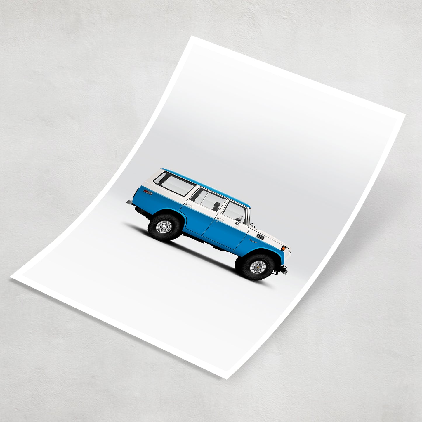 Toyota Land Cruiser FJ50 Print