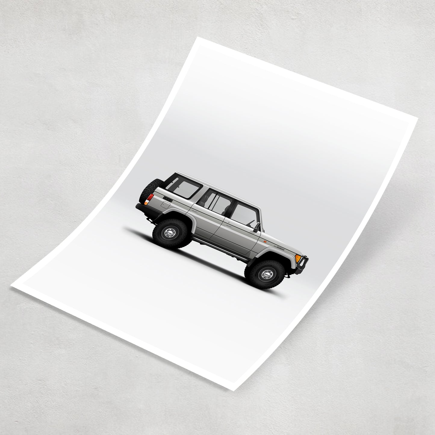 Toyota Land Cruiser FJ70 Print