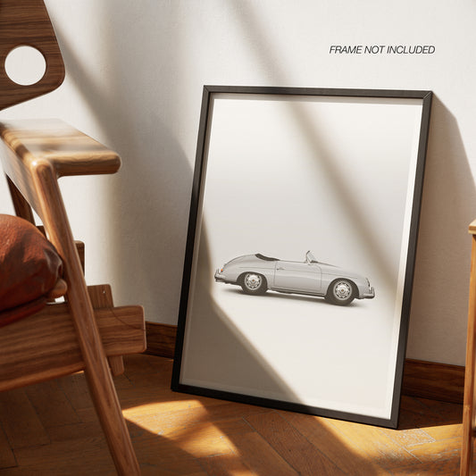 Classic German Sports Car 356 Convertible Print