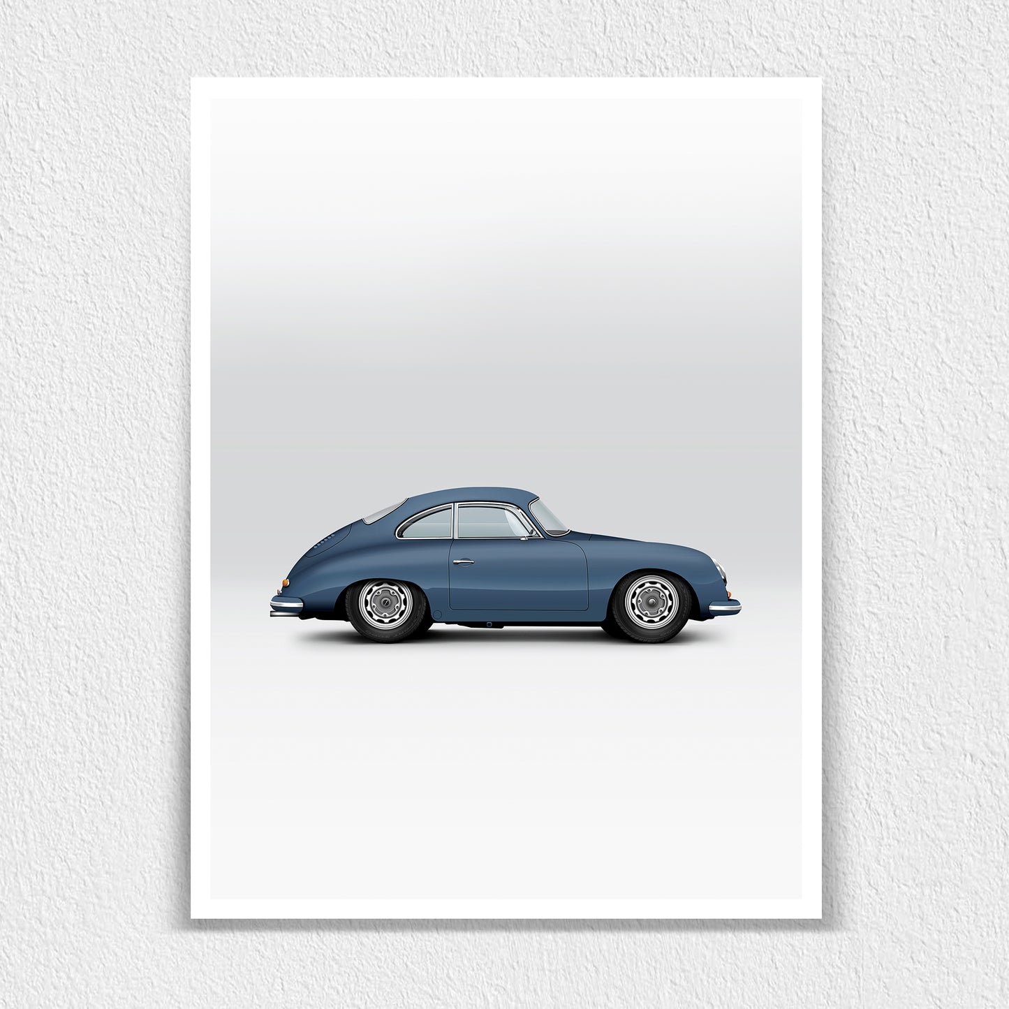 Classic German Sports Car 356 Coupé Print