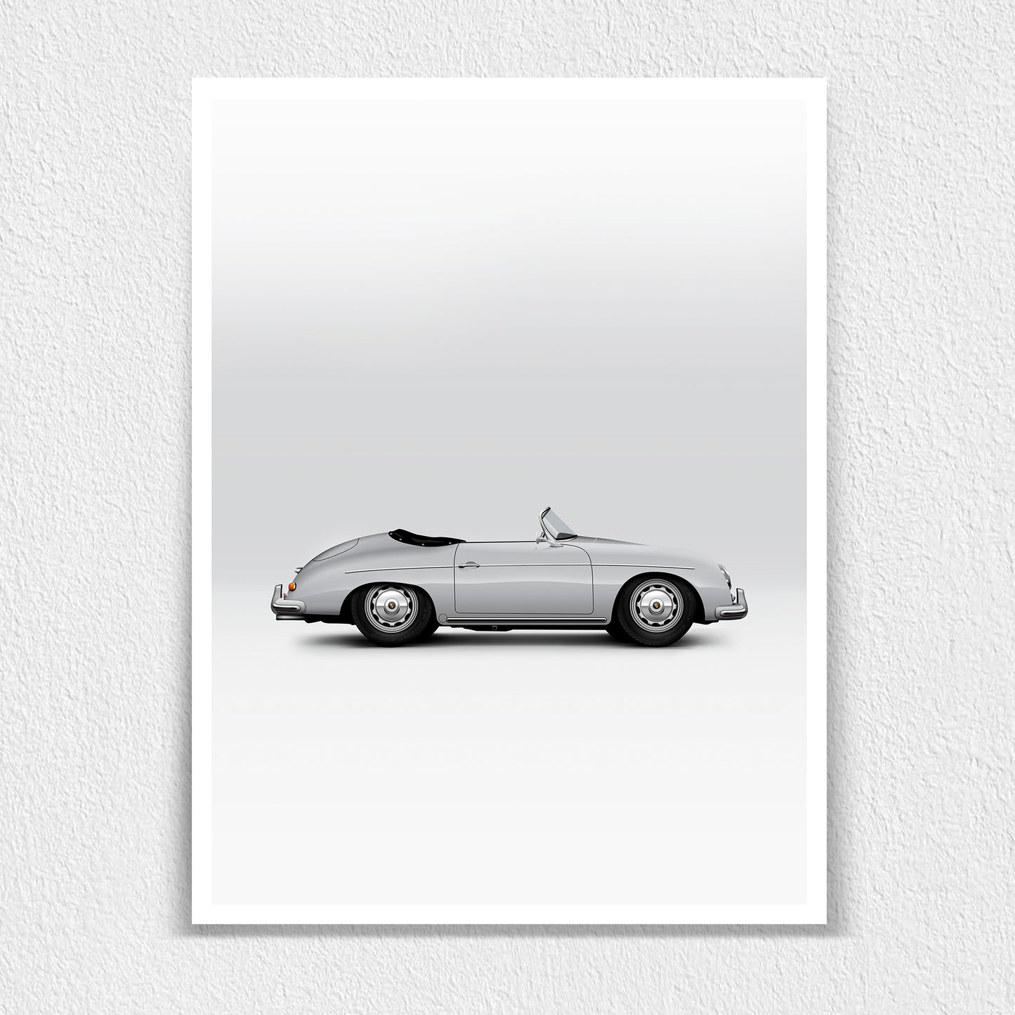 Classic German Sports Car 356 Convertible Print