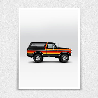 1978–1979 Bronco Print