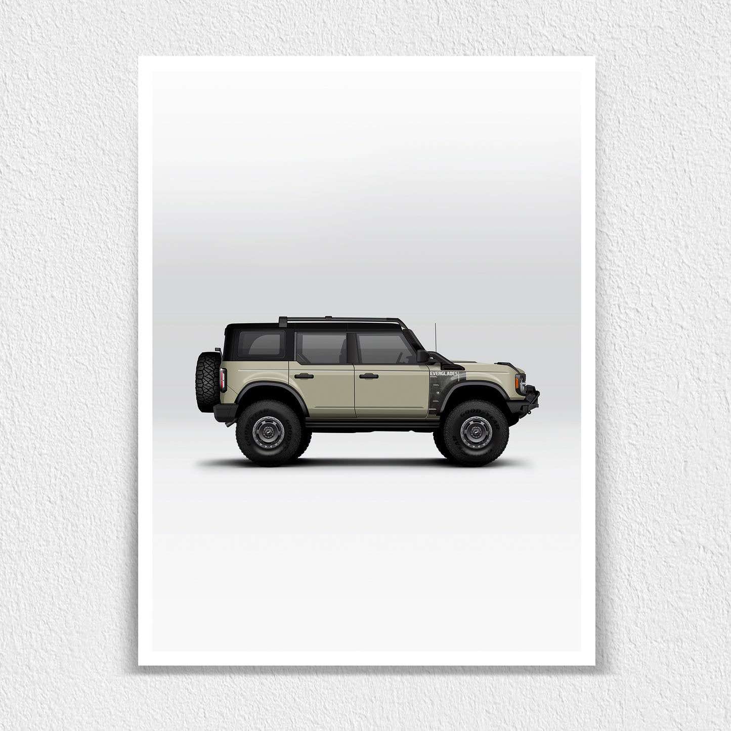 4 Door Bronco Everglades Print