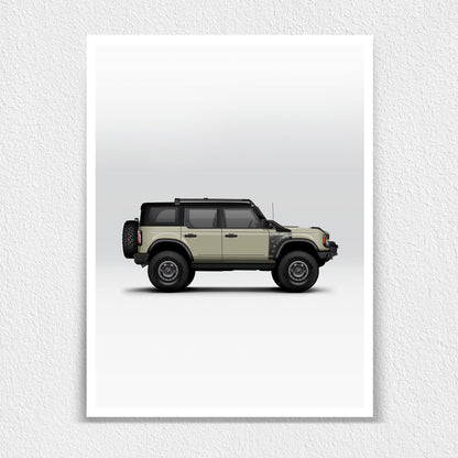 4 Door Bronco Everglades Print