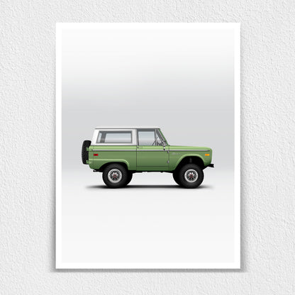 Classic Bronco Print
