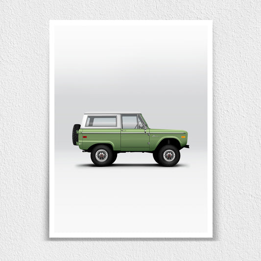 Classic Bronco Print