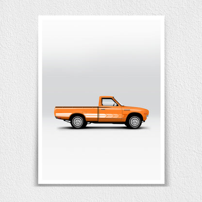 Datsun 620 Pickup Print
