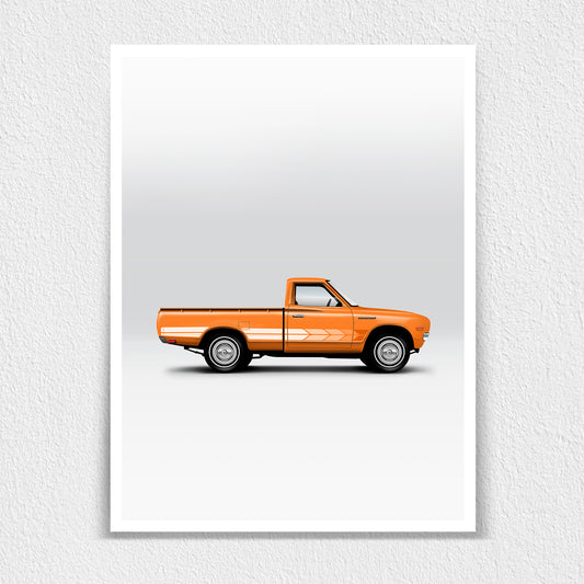 Datsun 620 Pickup Print