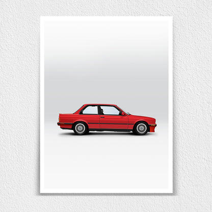 BMW E30 Print