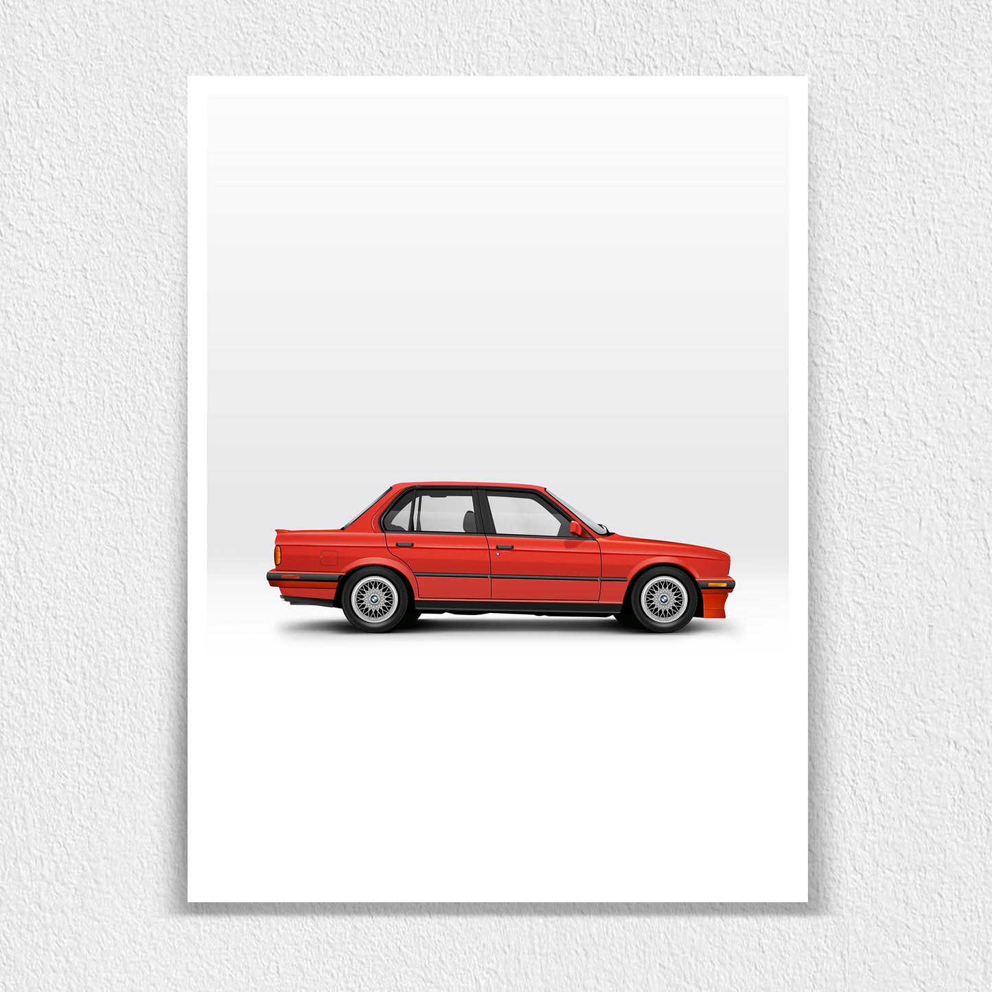 BMW E30 4 Door Print