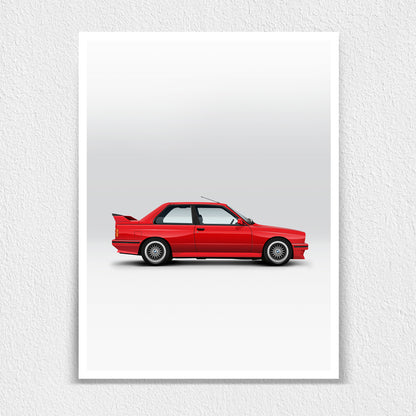 BMW E30 M3 Print