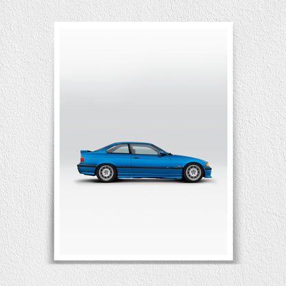 BMW E36 M3 Print