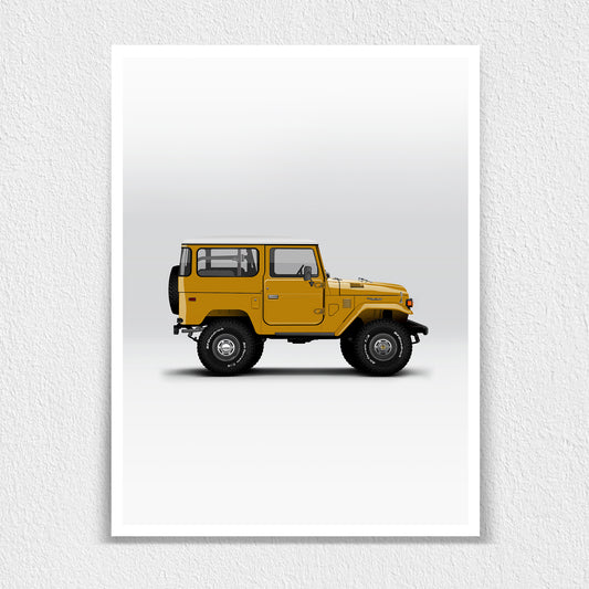 Toyota Land Cruiser FJ40 Print