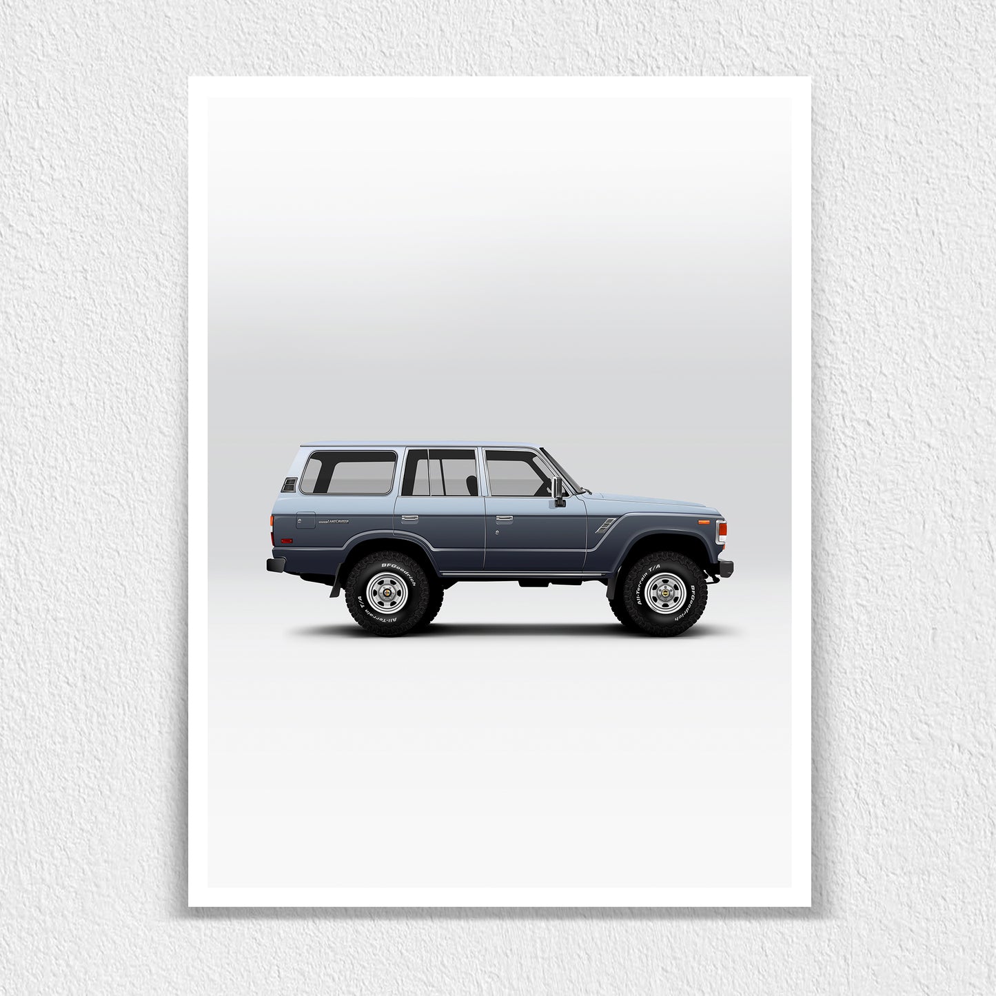 Toyota Land Cruiser FJ62 Print