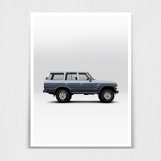 Toyota Land Cruiser FJ62 Print