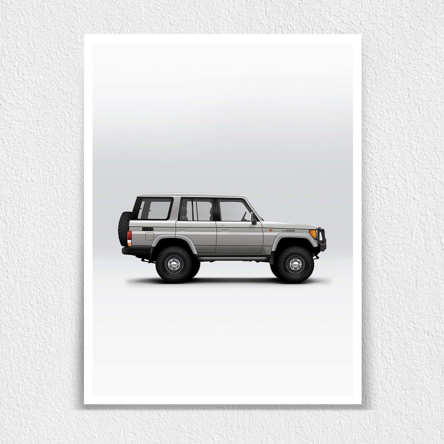 Toyota Land Cruiser FJ70 Print