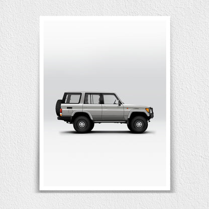 Toyota Land Cruiser FJ70 Print