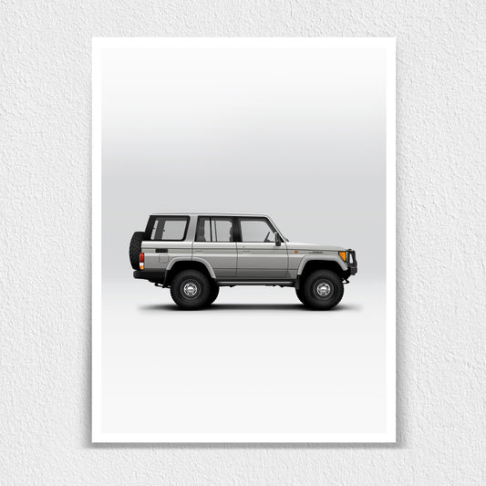 Toyota Land Cruiser FJ70 Print