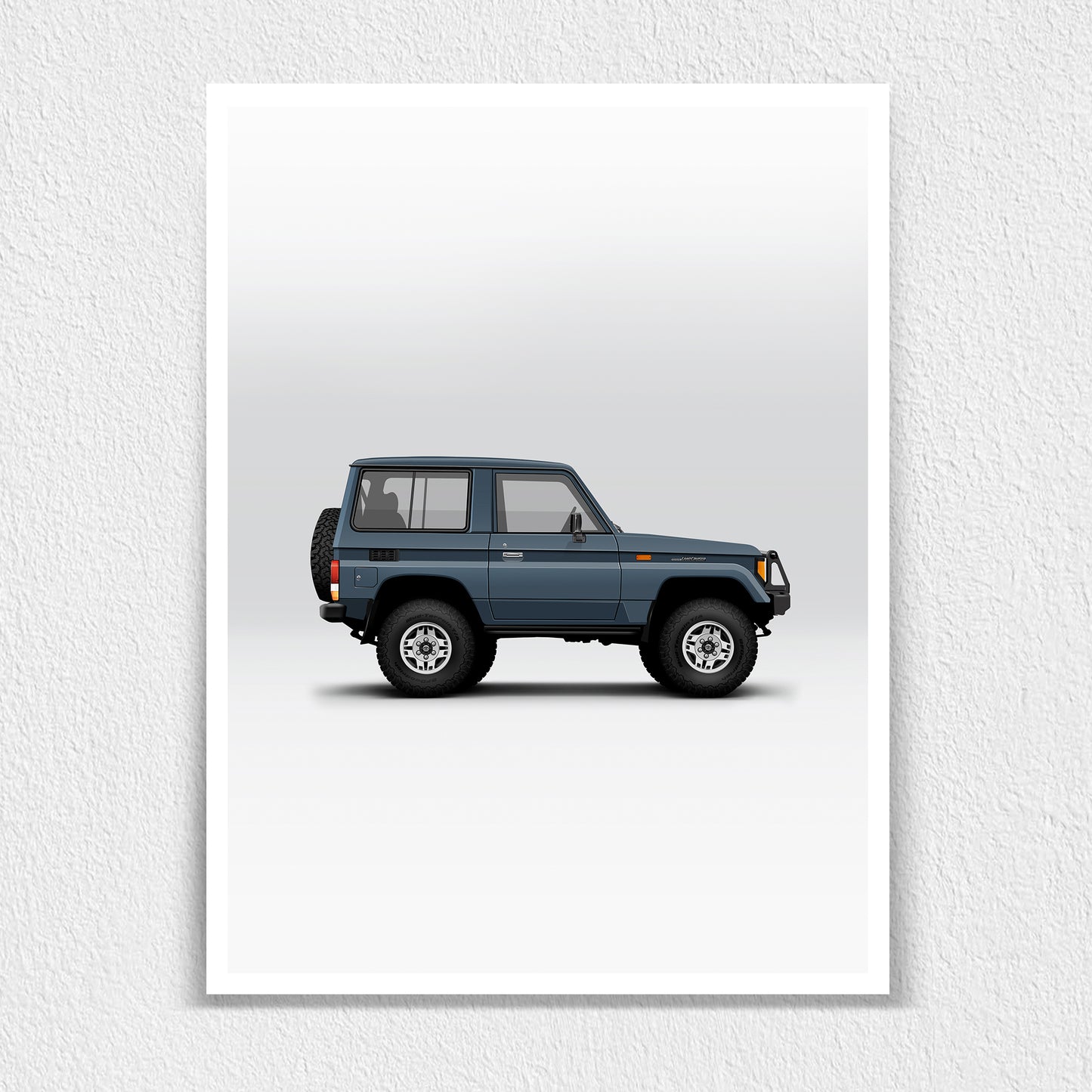 Toyota Land Cruiser FJ70 2 Door Print