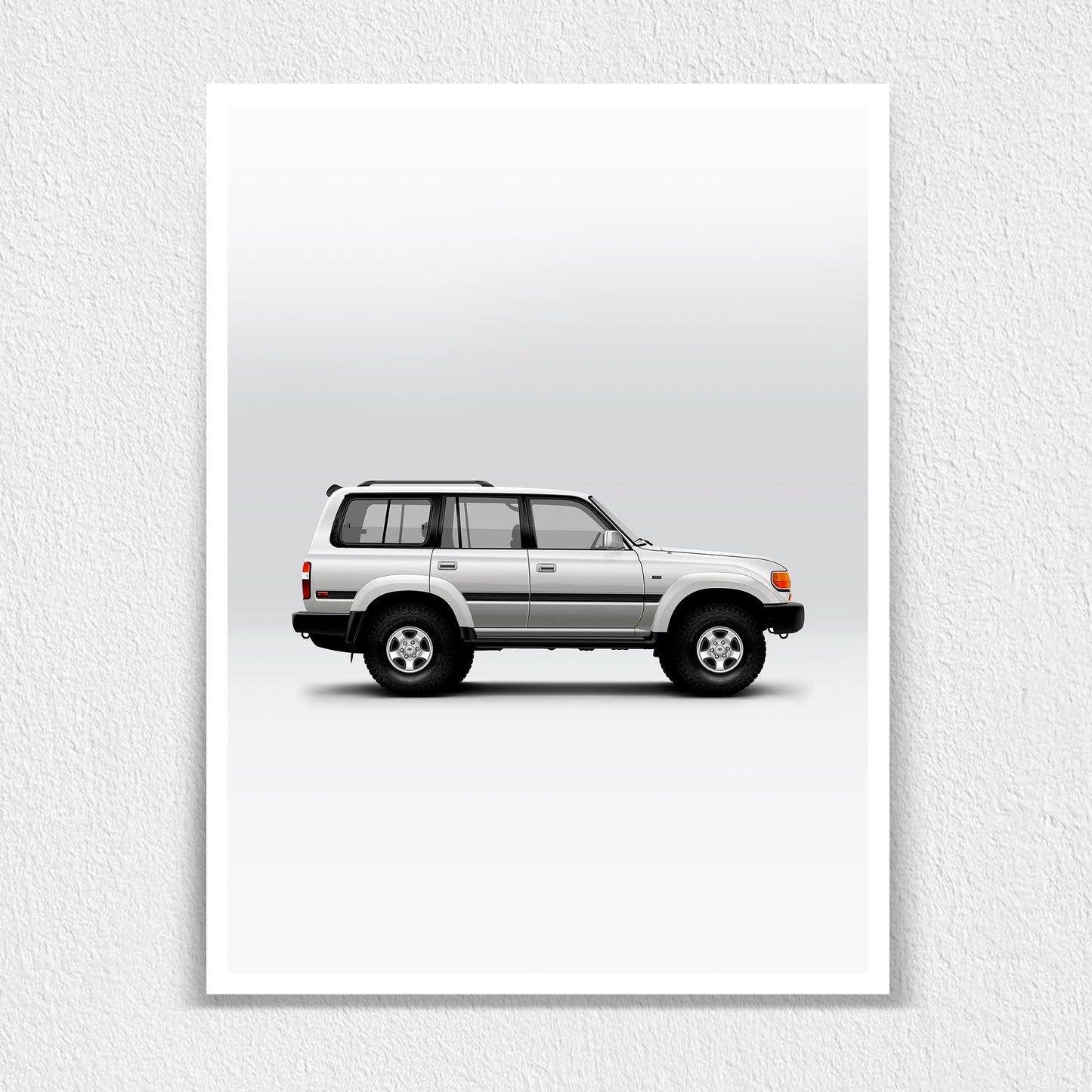 Toyota Land Cruiser FJ80 Print