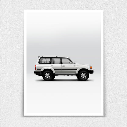 Toyota Land Cruiser FJ80 Print