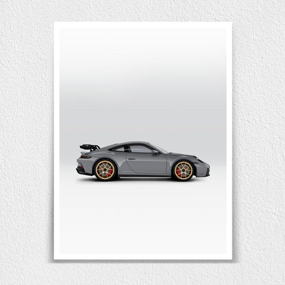 Iconic German Sports Car GT3 Print