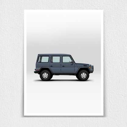 German Off-Road Vehicle 4 Door Wagon Print