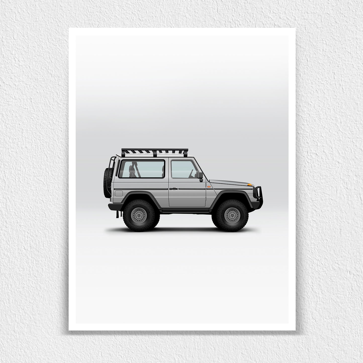 German Off-Road Vehicle 2 Door Wagon Print