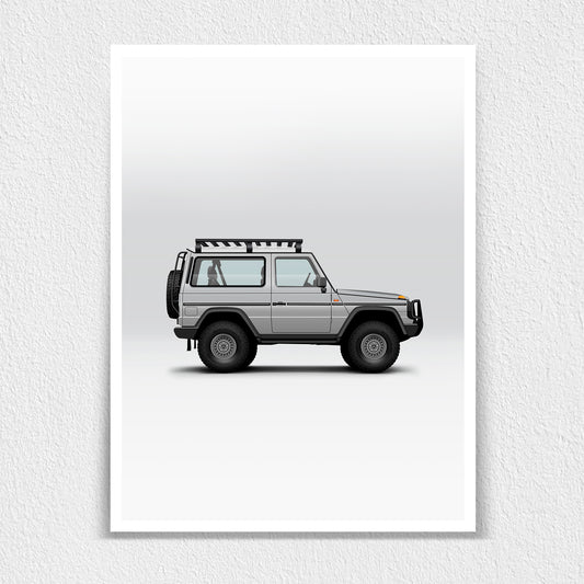 German Off-Road Vehicle 2 Door Wagon Print