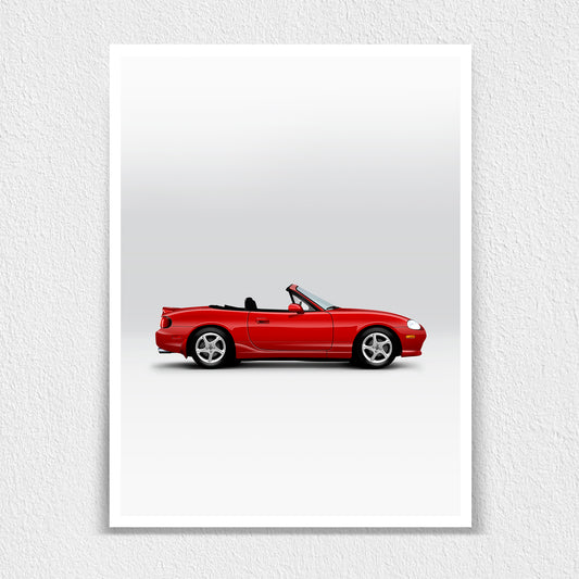 Mazda Miata NB Print