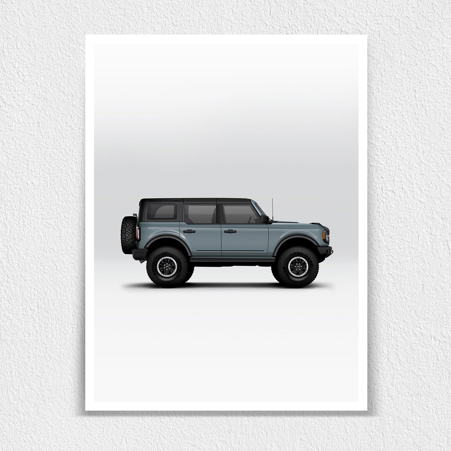 4 Door Bronco Print