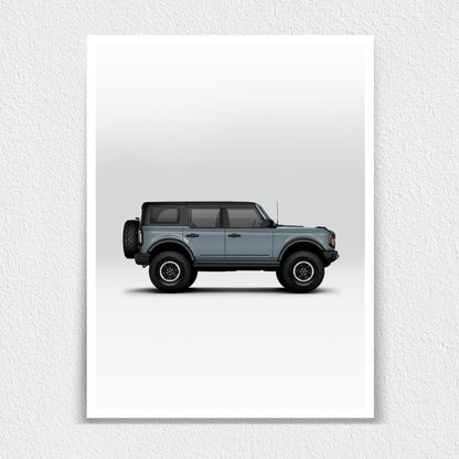 4 Door Bronco Print