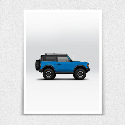2 Door Bronco Print