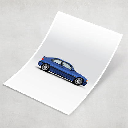 BMW E36 318TI Print