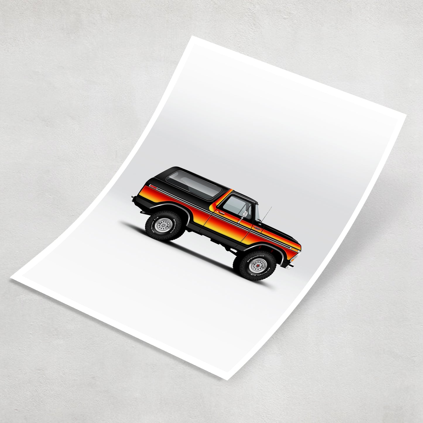 1978–1979 Bronco Print