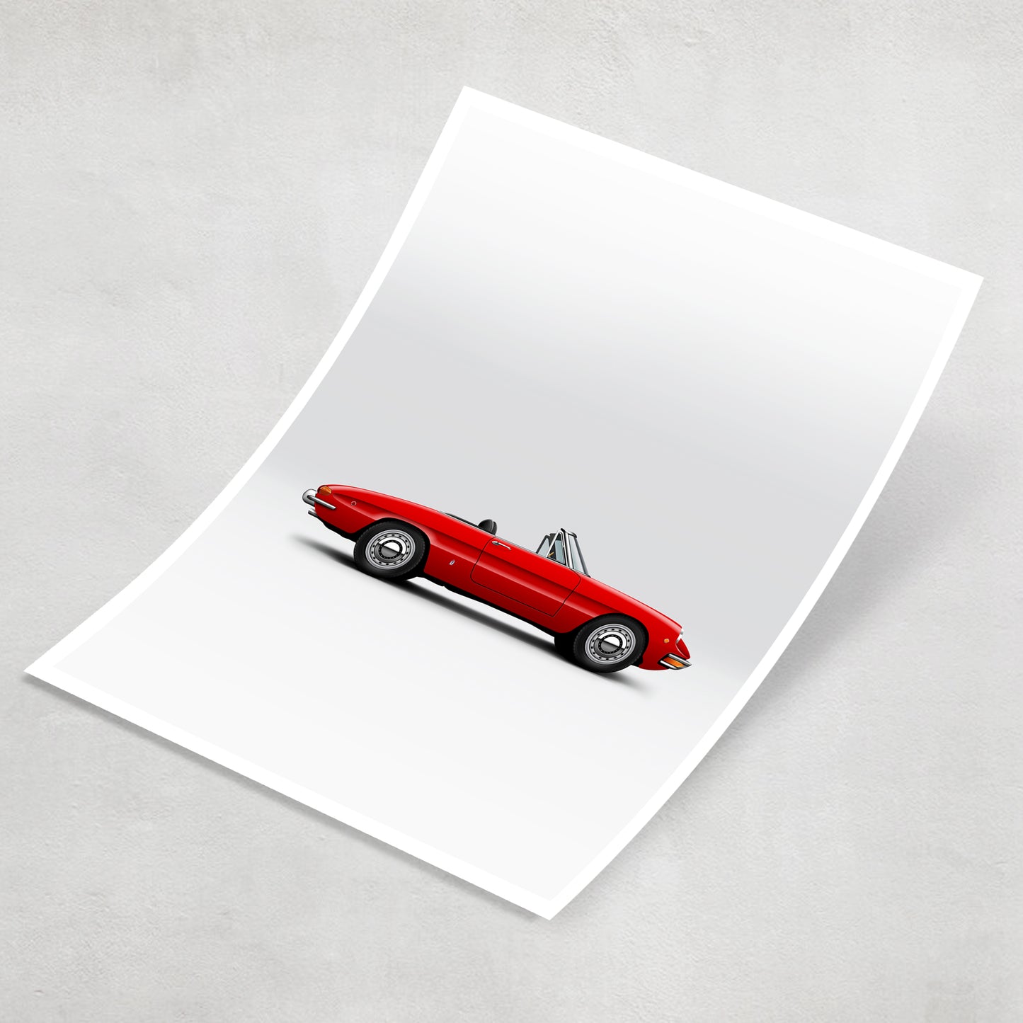 Alfa Romeo Duetto Print