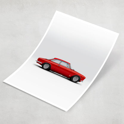Alfa Romeo GTV Print