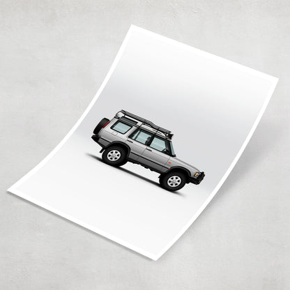 British Off-Road Disco 2 Print