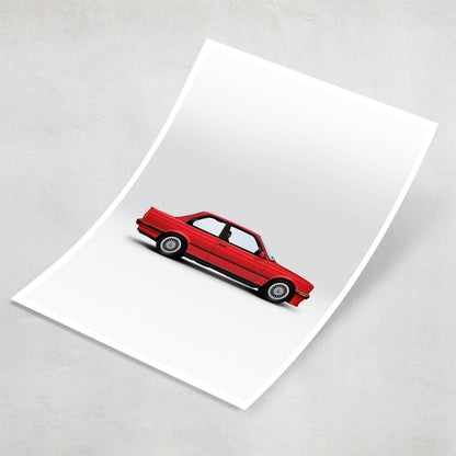 BMW E30 Print