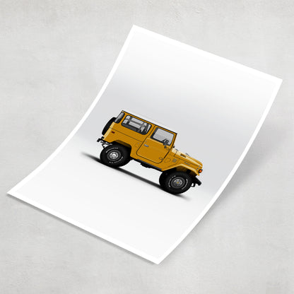 Toyota Land Cruiser FJ40 Print