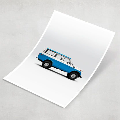 Toyota Land Cruiser FJ50 Print