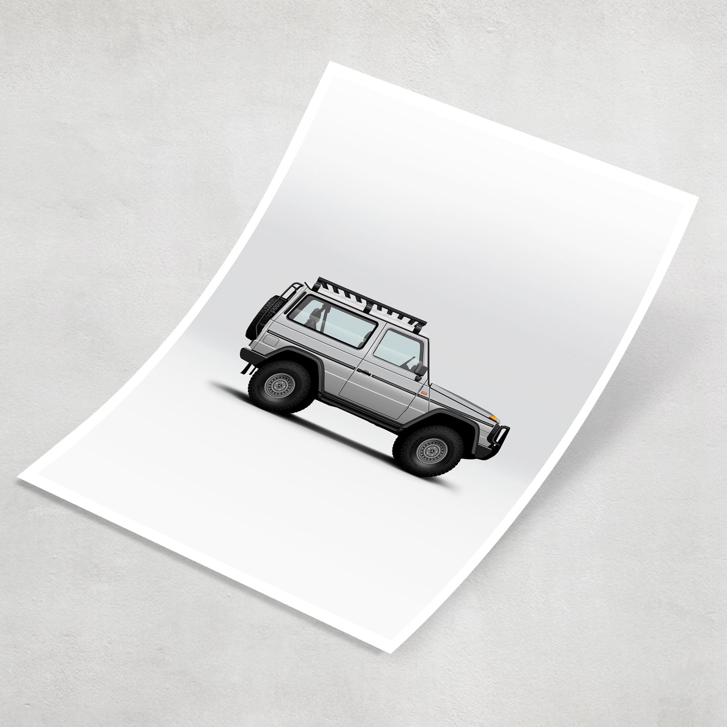 German Off-Road Vehicle 2 Door Wagon Print