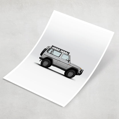 German Off-Road Vehicle 2 Door Wagon Print