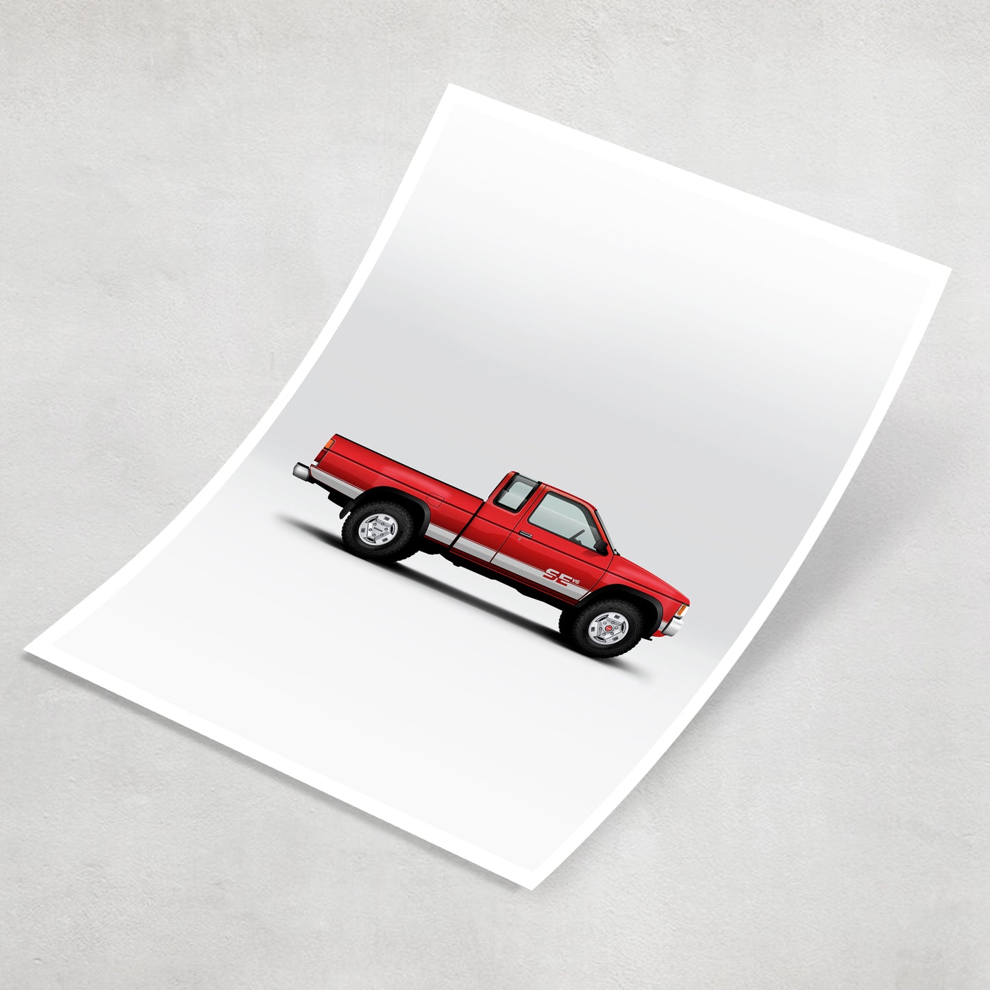 Nissan Hardbody Print