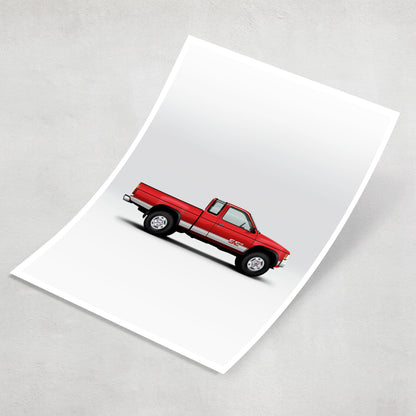 Nissan Hardbody Print