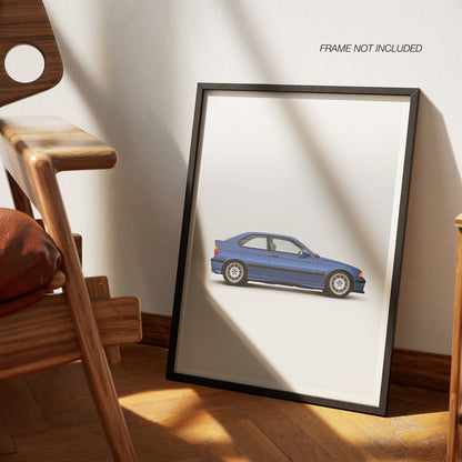 BMW E36 318TI Print