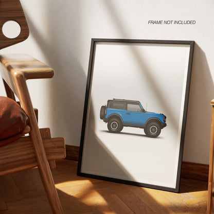 2 Door Bronco Print